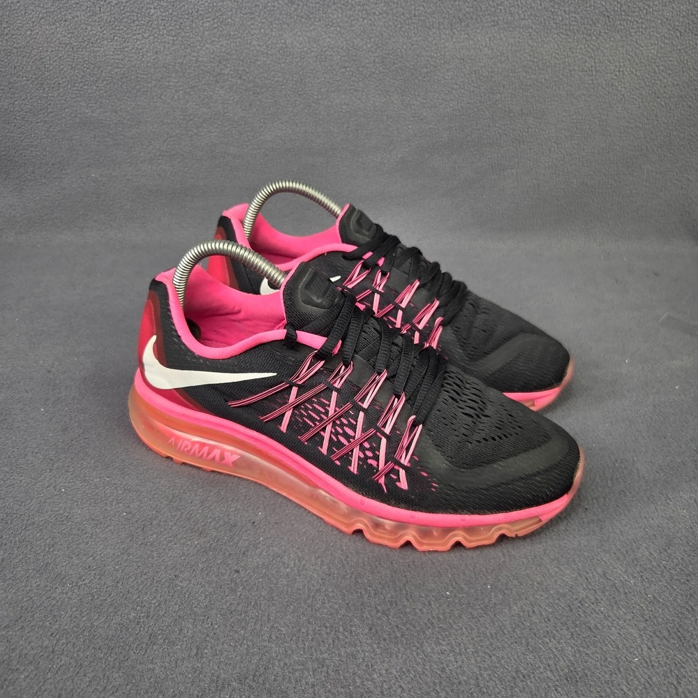 Nike Youth Kids Air Max Running Shoes 705458-002 Size 7Y Pink Active